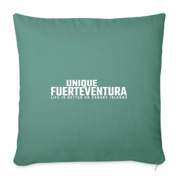 unique Fuerteventura - Sofakissenbezug 45 x 45 cm - Tanngrün - Vorne