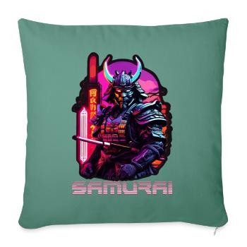 samurai - Sofa pillowcase 17,3'' x 17,3'' (45 x 45 cm) - cypress green - Front