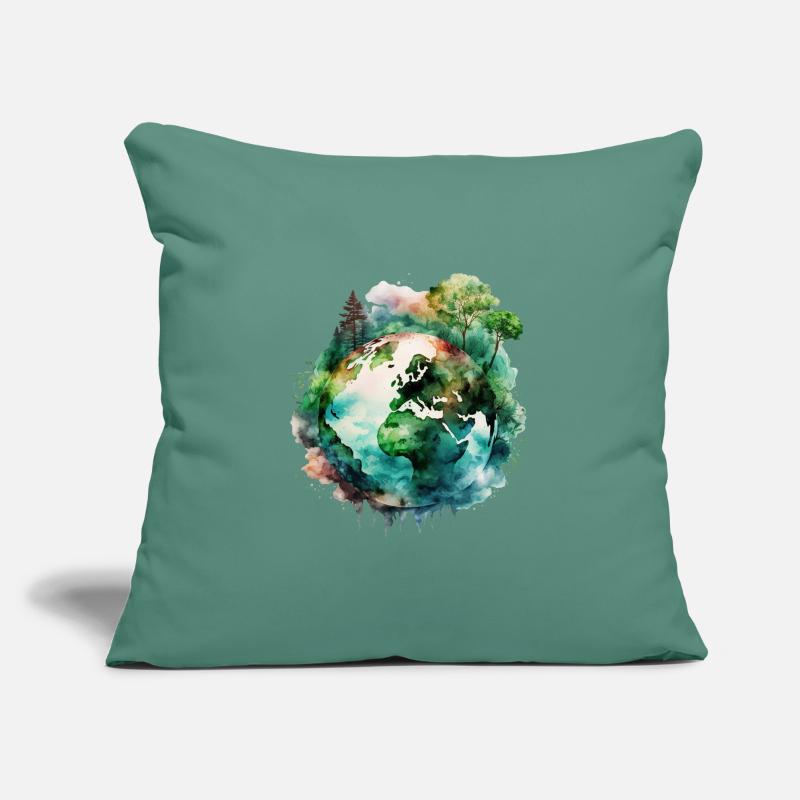 Mutter Erde Naturschutz - Save the Planet Sofakissenbezug 45 x 45 cm