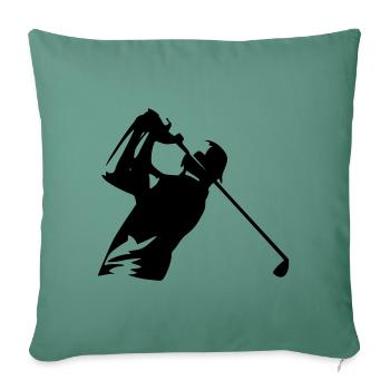 Glodist swing - Sofa pillowcase 17,3'' x 17,3'' (45 x 45 cm) - cypress green - Front
