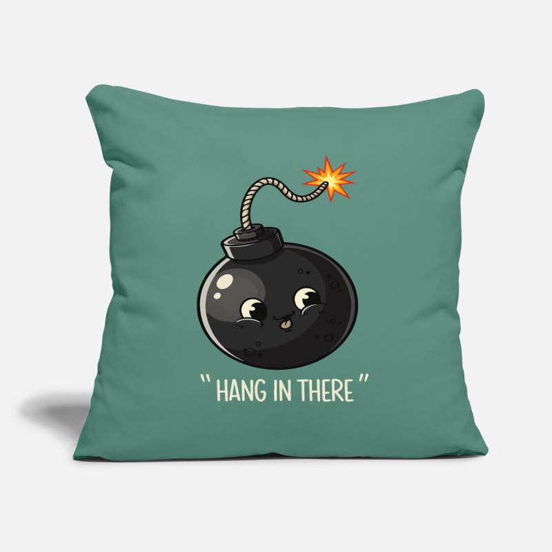 Kawaii Exploding Bomb Comic Design Sofa pillowcase 17,3'' x 17,3'' (45 x 45 cm)