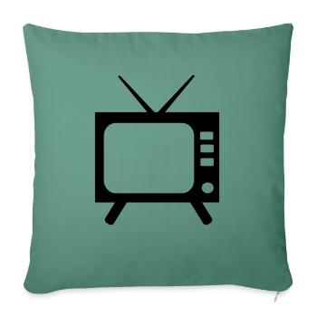 TV - Sofa pillowcase 17,3'' x 17,3'' (45 x 45 cm) - cypress green - Front