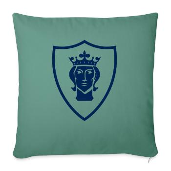 Fierté de Stockholm - Housse de coussin décorative 45 x 45 cm - vert sapin - Devant