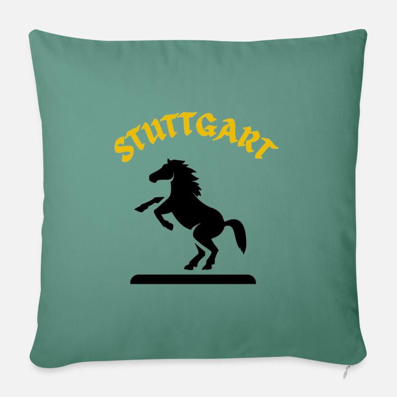 Stuttgart - Sofakissenbezug 45 x 45 cm - Tanngrün