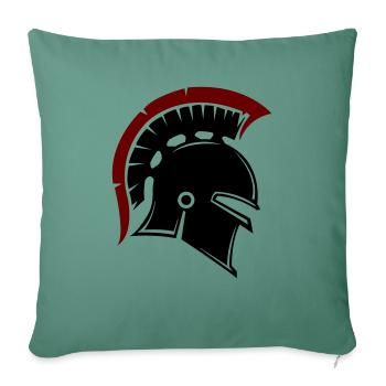 Spartans - Sofa pillowcase 17,3'' x 17,3'' (45 x 45 cm) - cypress green - Front