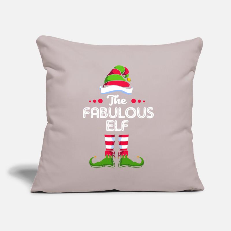Elfe Elf Weihnachtsgeschenk Sofakissenbezug 45 x 45 cm