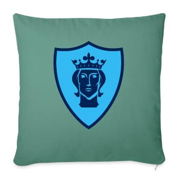 La fierté de Stockholm - Housse de coussin décorative 45 x 45 cm - vert sapin - Devant