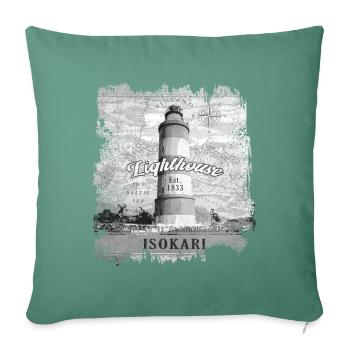 ISOKARI LIGHTHOUSE PRODUCTS FOR ALL AGES - Webshop - Sofa pillowcase 17,3'' x 17,3'' (45 x 45 cm) - cypress green - Front