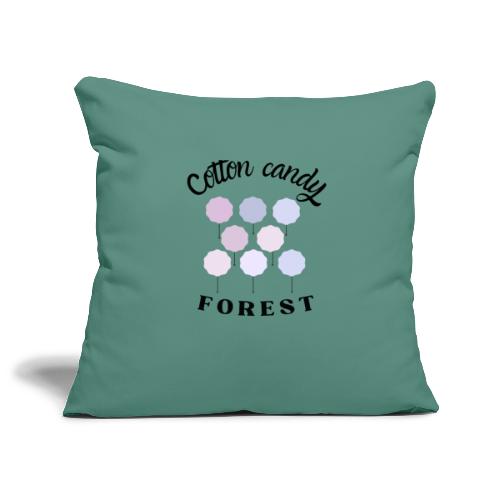Cotton Candy Forest - Copricuscino per divano, 45 x 45 cm