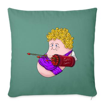 CupidBean - Sofa pillowcase 17,3'' x 17,3'' (45 x 45 cm) - cypress green - Front