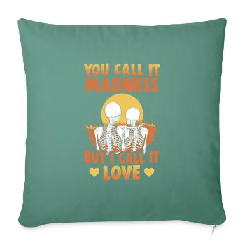 Valentinstag Geschenke Liebhaber Und Paare Designs - Sofakissenbezug 45 x 45 cm - Tanngrün - Vorne