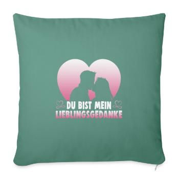 Valentinstag Geschenke Liebhaber Und Paare Designs - Sofakissenbezug 45 x 45 cm - Tanngrün - Vorne