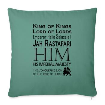HIM - Sofa pillowcase 17,3'' x 17,3'' (45 x 45 cm) - cypress green - Front