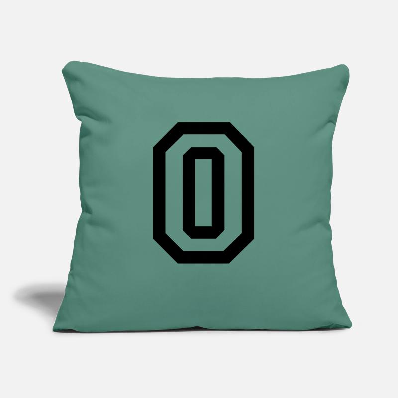 zero Housse de coussin décorative 45 x 45 cm