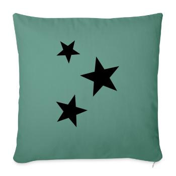 étoile - Sofa pillowcase 17,3'' x 17,3'' (45 x 45 cm) - cypress green - Front