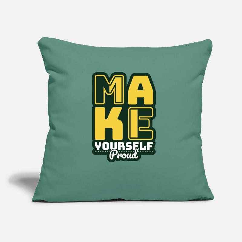 Make Yourself Proud Sofa pillowcase 17,3'' x 17,3'' (45 x 45 cm)