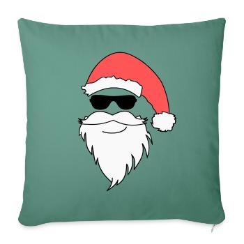 Nikolaus cool - Sofakissenbezug 45 x 45 cm - Tanngrün - Vorne
