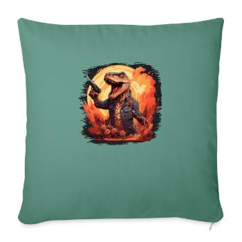 cute kangaroo costume joey gifts quote - Sofa pillowcase 17,3'' x 17,3'' (45 x 45 cm) - cypress green - Front