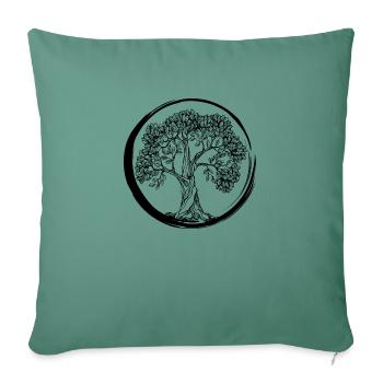 Zen - Sofa pillowcase 17,3'' x 17,3'' (45 x 45 cm) - cypress green - Front