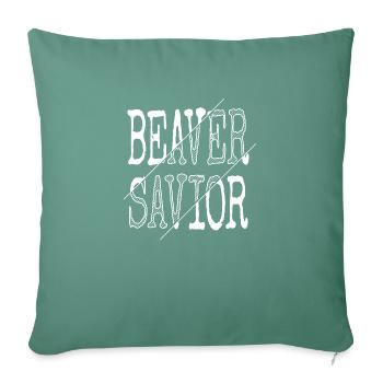 dads against daughters dating tshirts dabar - Sofa pillowcase 17,3'' x 17,3'' (45 x 45 cm) - cypress green - Front