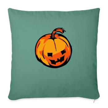 pumpkin - Sofa pillowcase 17,3'' x 17,3'' (45 x 45 cm) - cypress green - Front