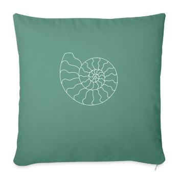 fossil - Sofa pillowcase 17,3'' x 17,3'' (45 x 45 cm) - cypress green - Front