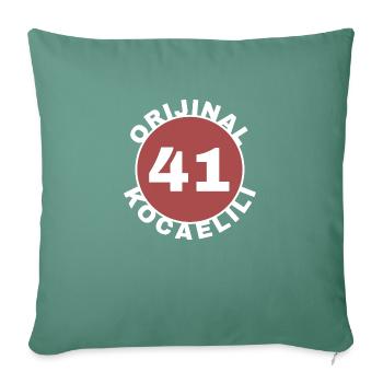 Kocaeli - Sofa pillowcase 17,3'' x 17,3'' (45 x 45 cm) - cypress green - Front