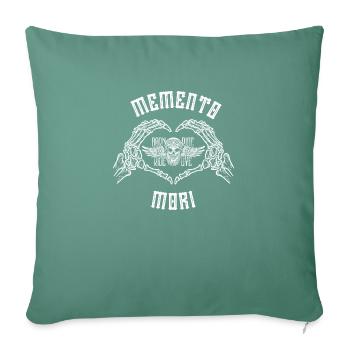 Memento Mori - Bikers - Sofa pillowcase 17,3'' x 17,3'' (45 x 45 cm) - cypress green - Front