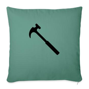 Hammer - Sofa pillowcase 17,3'' x 17,3'' (45 x 45 cm) - cypress green - Front
