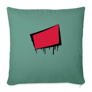 Frame - Sofa pillowcase 17,3'' x 17,3'' (45 x 45 cm) - cypress green - Front