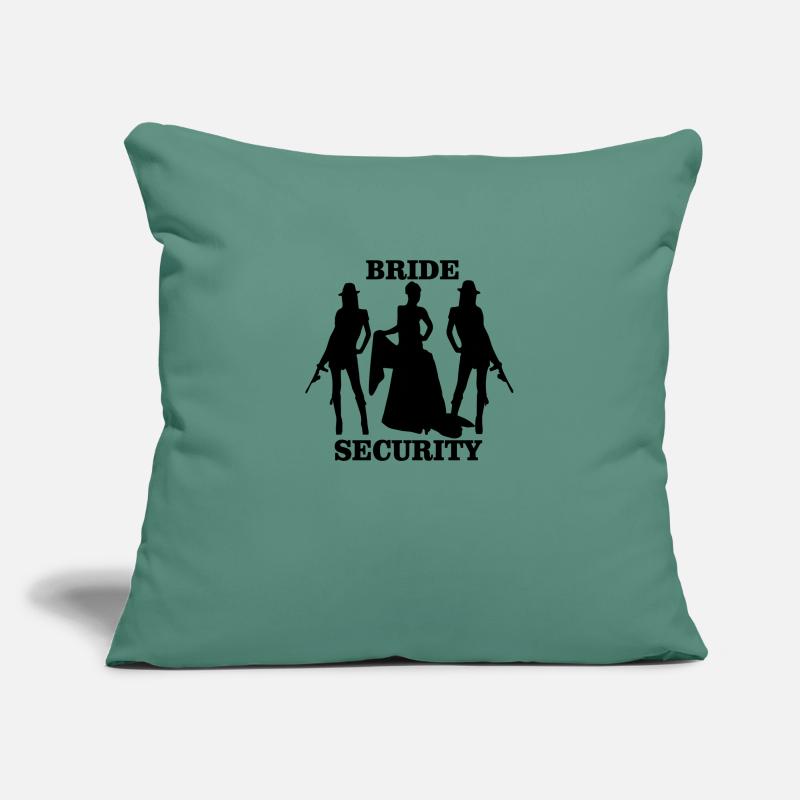 Bride Security Sofa pillowcase 17,3'' x 17,3'' (45 x 45 cm)
