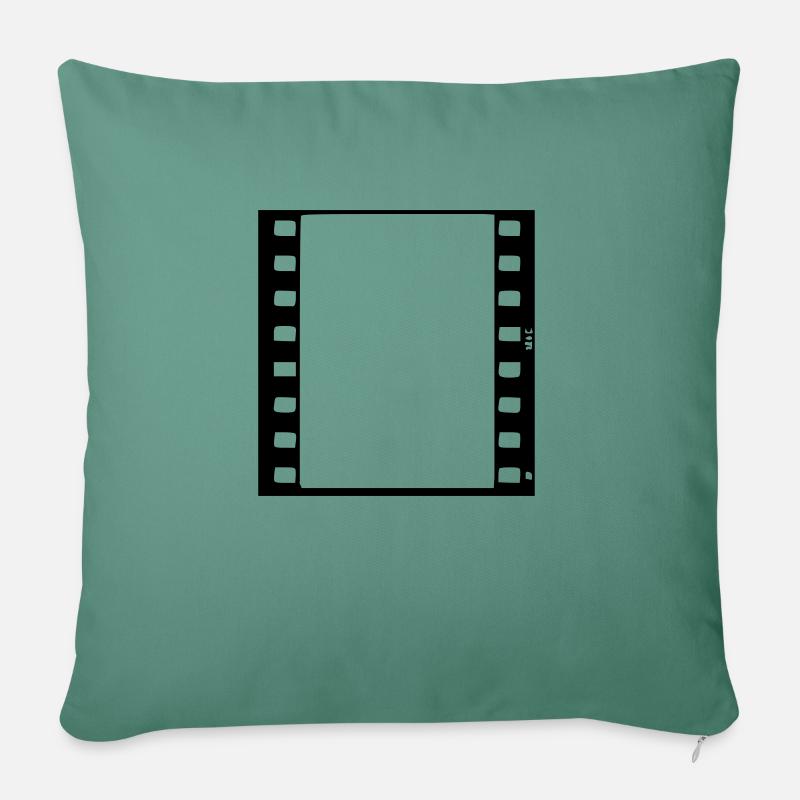 movie_vec_1 de - Sofakissenbezug 45 x 45 cm - Tanngrün