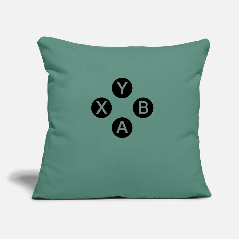 Game controller buttons Sofa pillowcase 17,3'' x 17,3'' (45 x 45 cm)