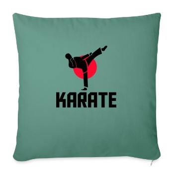 karate - Sofakissenbezug 45 x 45 cm - Tanngrün - Vorne