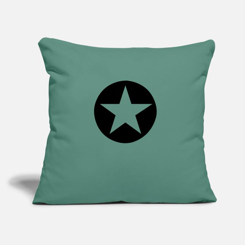Star Housse de coussin décorative 45 x 45 cm