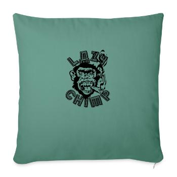 LAZY CHIMP - Sofa pillowcase 17,3'' x 17,3'' (45 x 45 cm) - cypress green - Front