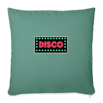 Disco - Sofa pillowcase 17,3'' x 17,3'' (45 x 45 cm) - cypress green - Front