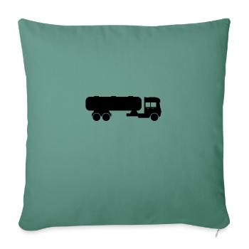 Truck - Sofakissenbezug 45 x 45 cm - Tanngrün - Vorne