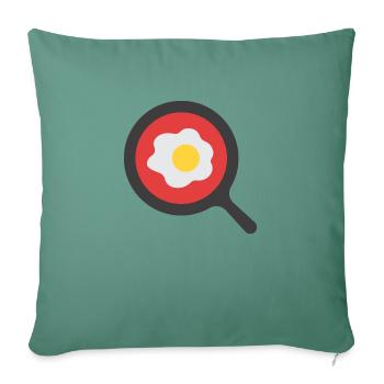 Egg - Sofa pillowcase 17,3'' x 17,3'' (45 x 45 cm) - cypress green - Front