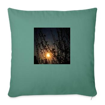 Moon - Sofa pillowcase 17,3'' x 17,3'' (45 x 45 cm) - cypress green - Front