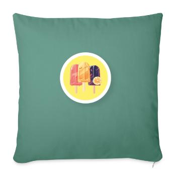 Saftis lover - Sofa pillowcase 17,3'' x 17,3'' (45 x 45 cm) - cypress green - Front
