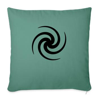 Turn - Sofa pillowcase 17,3'' x 17,3'' (45 x 45 cm) - cypress green - Front