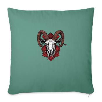 Ram - Sofa pillowcase 17,3'' x 17,3'' (45 x 45 cm) - cypress green - Front