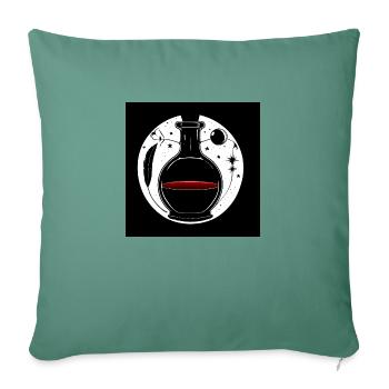 Love Potion - Sofa pillowcase 17,3'' x 17,3'' (45 x 45 cm) - cypress green - Front