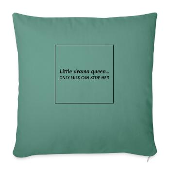 Baby Sayings - Sofa pillowcase 17,3'' x 17,3'' (45 x 45 cm) - cypress green - Front