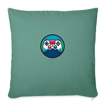Game Controller - Sofa pillowcase 17,3'' x 17,3'' (45 x 45 cm) - cypress green - Front