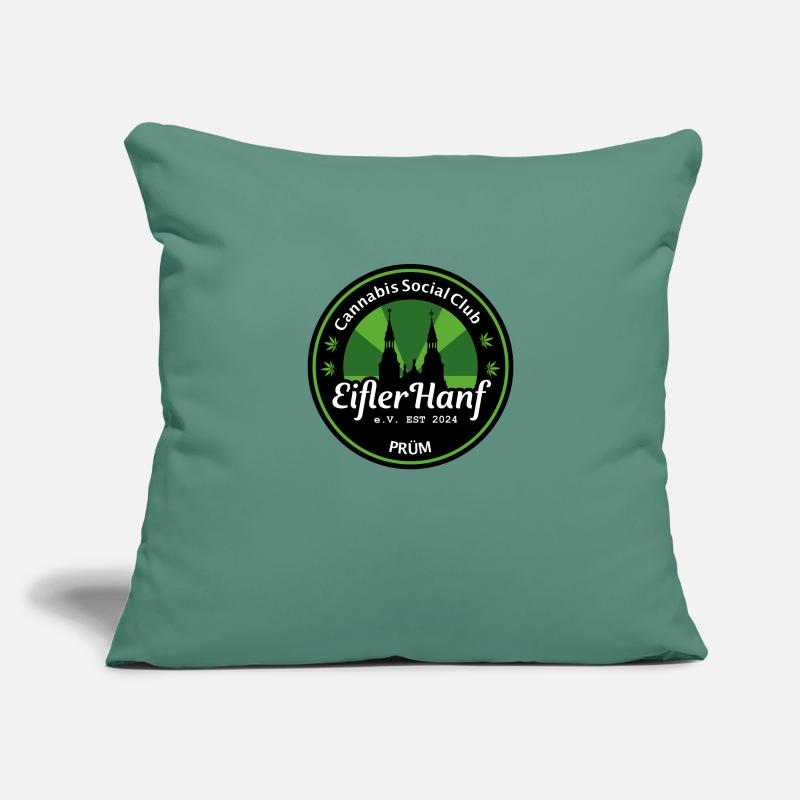 CSC EiflerHemp Original Logo Sofa pillowcase 17,3'' x 17,3'' (45 x 45 cm)
