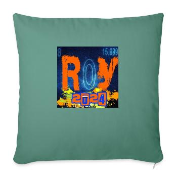 Rookie of The YEAR CHEMISTRY - Sofa pillowcase 17,3'' x 17,3'' (45 x 45 cm) - cypress green - Front
