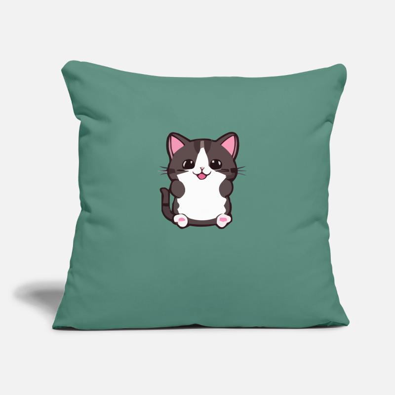 Cat Comic Sofa pillowcase 17,3'' x 17,3'' (45 x 45 cm)