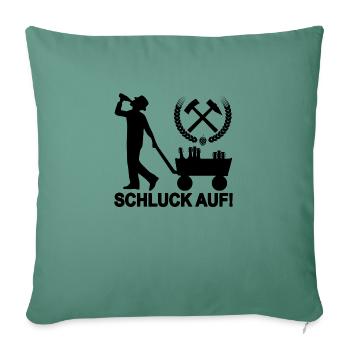 Sip - Sofa pillowcase 17,3'' x 17,3'' (45 x 45 cm) - cypress green - Front